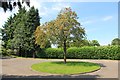 Turning circle, Charlton Kings Cemetery