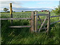 Gate along the Leicestershire Round Footpath