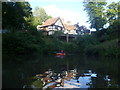 Kayaker in The Delph - Worsley