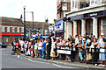 TQ2994 : Waiting for the Torch in Southgate, London N14 by Christine Matthews