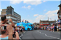TQ2994 : The Olympic Torch passes through Southgate by Christine Matthews