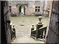 The Courtyard of Chillingham Castle