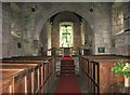 NU0625 : Interior of St Peter's Church, Chillingham, Northumberland by Derek Voller