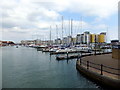 TQ6401 : Yachts at Sovereign Harbour, Eastbourne by PAUL FARMER