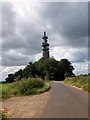 Communications mast at Goose Green