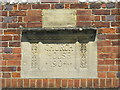 Date stones on Church House, Church Lane, WD4