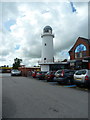 The lighthouse at Morrison Supermarket