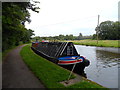 SJ8839 : Working Narrow Boat Hadar moored opposite the Wedgwood Factory at Barlaston by Keith Lodge