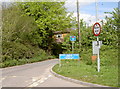 A quiet residential road