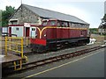 "Castell Caernarfon" at Dinas Station