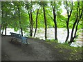 Seat along the Mourne River