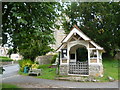 The porch for All Saints Church, Birling