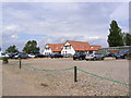 TM3975 : Halesworth Golf Clubhouse by Geographer