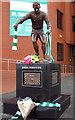 Jimmy Johnstone statue at Celtic Park