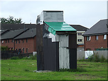 NS6164 : A Glasgow doo hut by Thomas Nugent