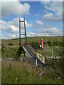 Footbridge at Pengarnddu, Merthyr Tydfil