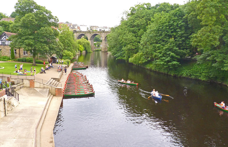 River Nidd, Knaresborough © Mike Smith cc-by-sa/2.0 :: Geograph Britain and Ireland