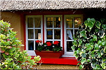R4646 : Adare - Main Street - Adare Gift Shop Cottage Window by Joseph Mischyshyn