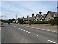 Row of cottages at Aberargie in Perthshire