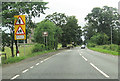 A84 looking towards School