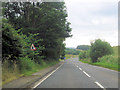 Approaching junction for Stockbridge nursery