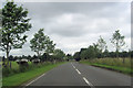 A823 approaching Gleneagles hotel