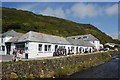 National Trust cafe and shop, Boscastle Harbour