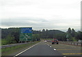 A9 approaching start of M9 motorway