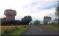 Road approaching the Water Tower on Likely Hill