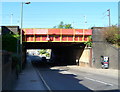 Cricklewood Lane railway bridge, London NW2