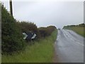 A wet hill on the A3399