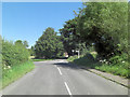 B4000 (Station Road) junction with minor road