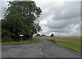 Lane up to Chipping Sodbury golf club