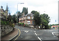 Main road junction at Bridge of Weir