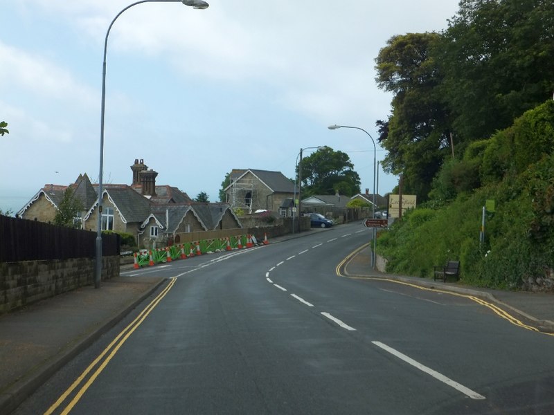 A3055 in Upper Bonchurch © David Smith cc-by-sa/2.0 :: Geograph Britain ...