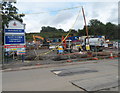 Northern edge of a building site, Nant y Coed, Pontllanfraith