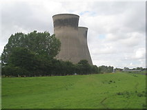 SE6009 : Thorpe Marsh cooling towers by Jonathan Thacker