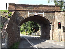 TQ1750 : Pixham Lane Railway Bridge by Colin Smith