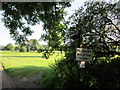 A footpath across Leeds Golf Club