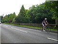 Cyclist on the A433