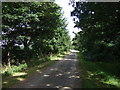 Church Lane heading east towards North Rauceby