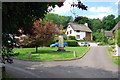 Village of Wherwell on a bright sunny day