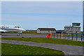 Control tower and apron, Benbecula Airport