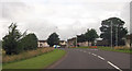 Road passing Gretna Green Post Office