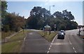 SD3110 : Southport Old Road diverges from the Formby Bypass by Raymond Knapman