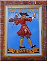 Shoulder of Mutton (2) - Morland Brewery sign, 38 Wallingford Street, Wantage