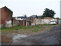 Old building remnants in Raglan