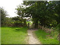 Footpath to Morrisons Bridport