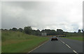 A684 approaching road junction near Butterwell Farm