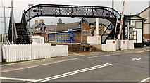C7735 : Footbridge, Castlerock station (1) by Albert Bridge